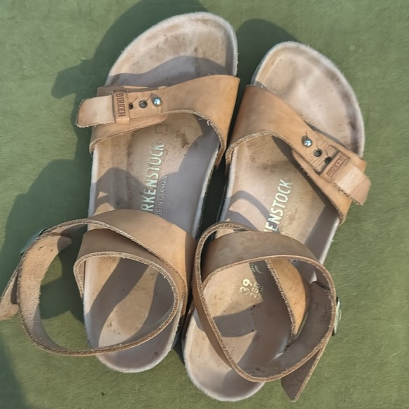 Birkenstock Delhi Sandals in Urban NI Exquisite Natural Powder Size 39N/8.5 - Picture 9 of 9
